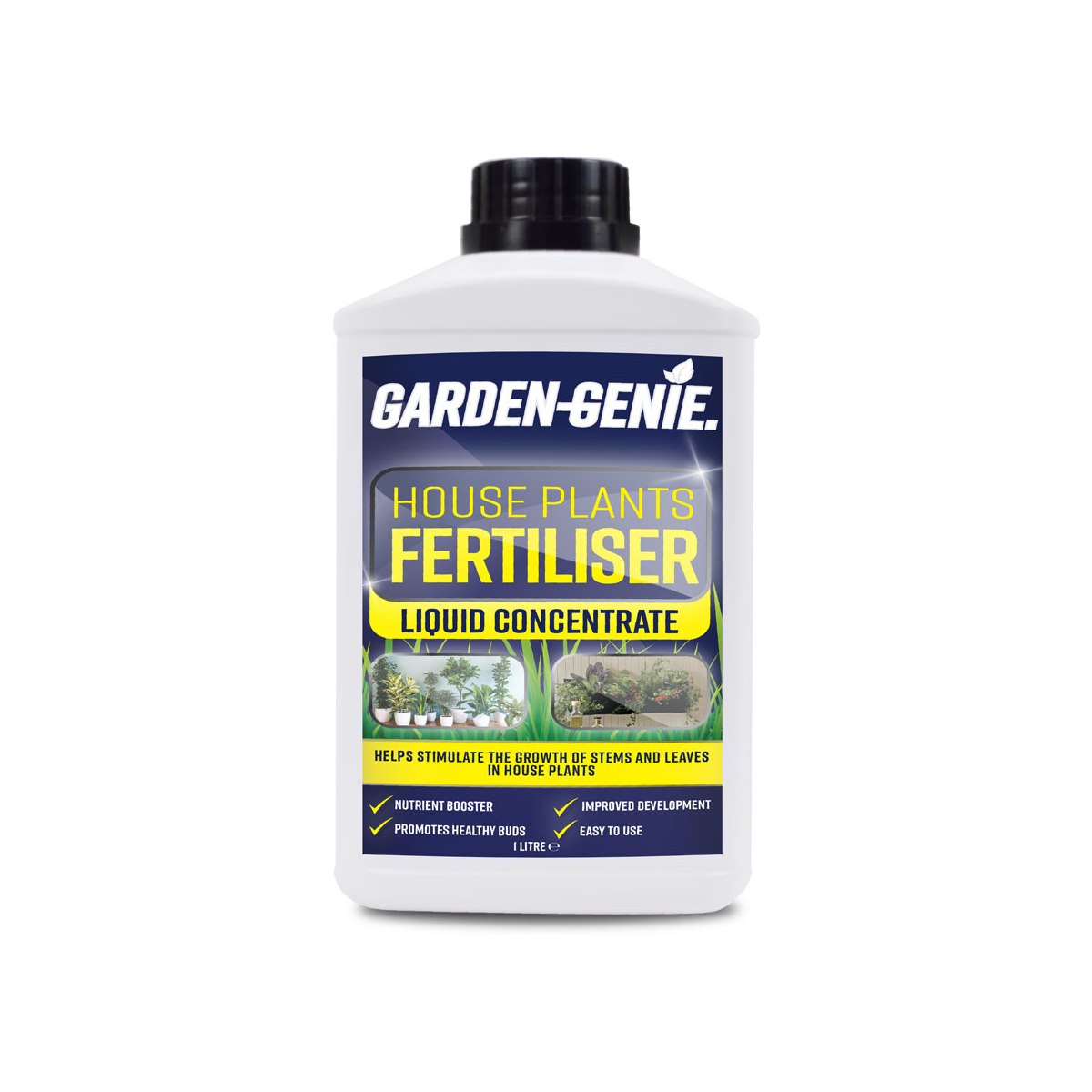 Garden Genie House Plant Fertiliser Liquid Concentrate 1 Litre