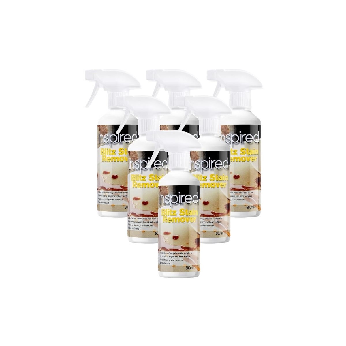 Case of 6 x Inspired Blitz Stain Remover