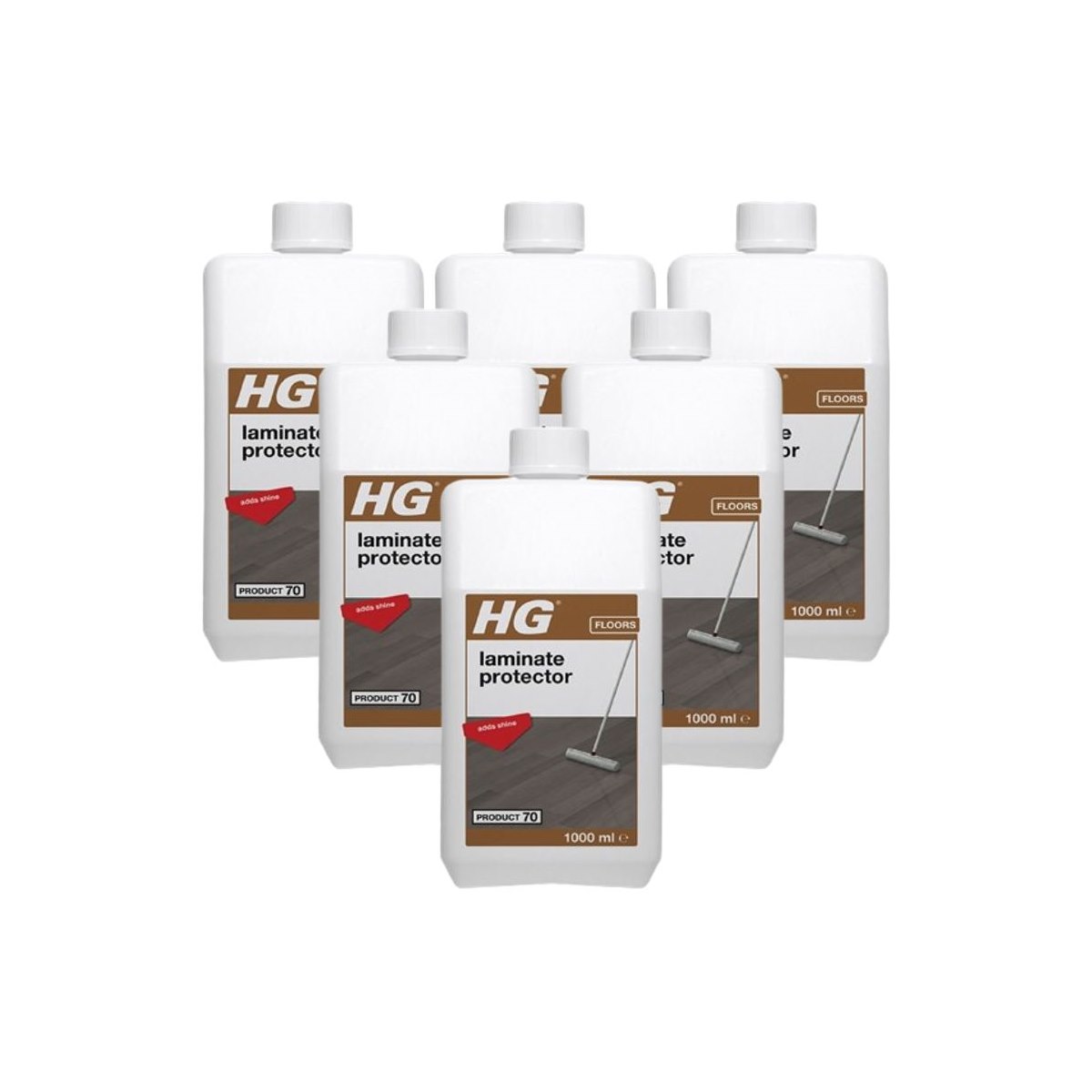 Case of 6 x HG Laminate Protector 1 Litre Product 70