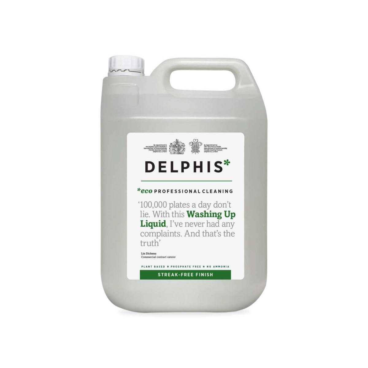 Delphis Washing Up Liquid Refill 5L