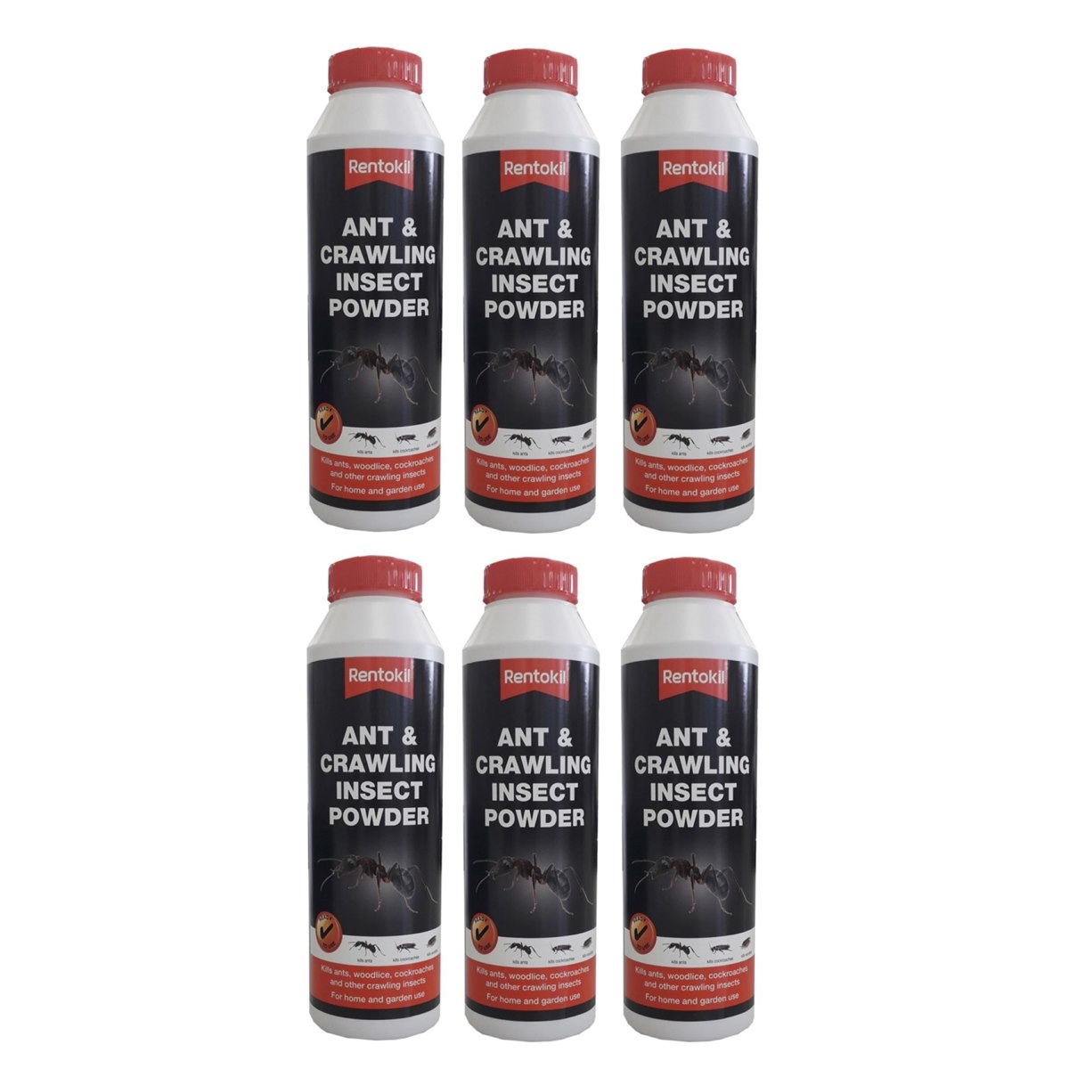 Case of 6 x Rentokil Ant and Crawling Insect Powder 300g
