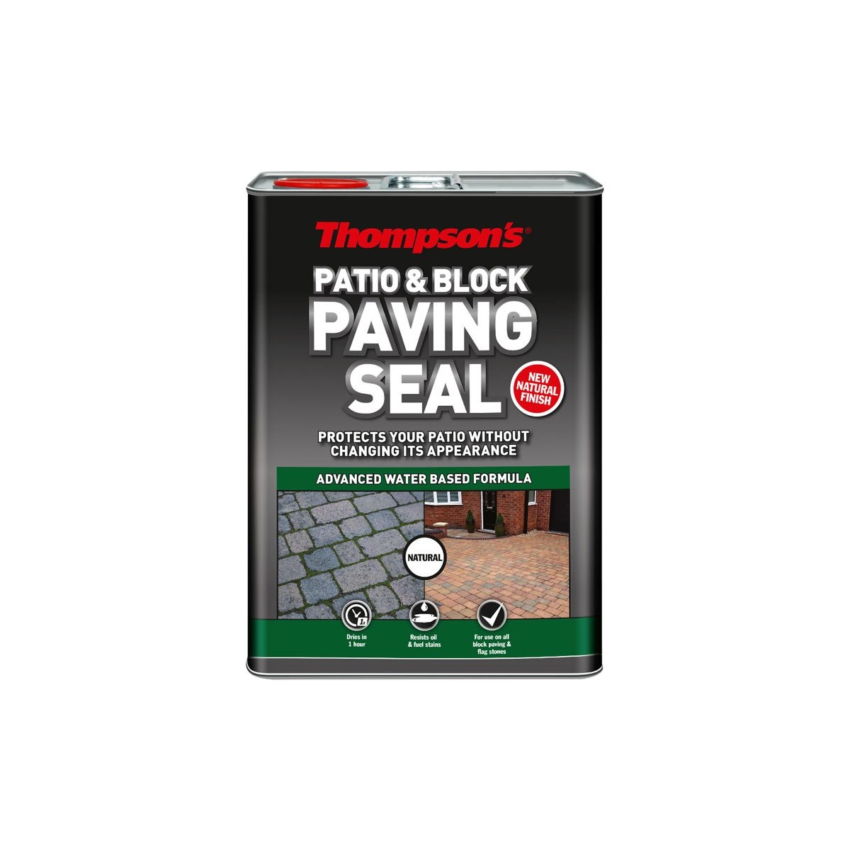 Thompson's Patio and Block Paving Seal Natural Finish 5 Litre