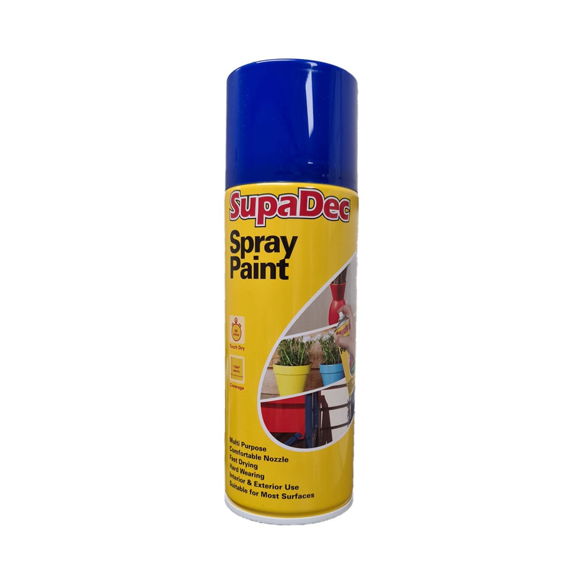 SupaDec Spray Paint 400ml Royal Blue