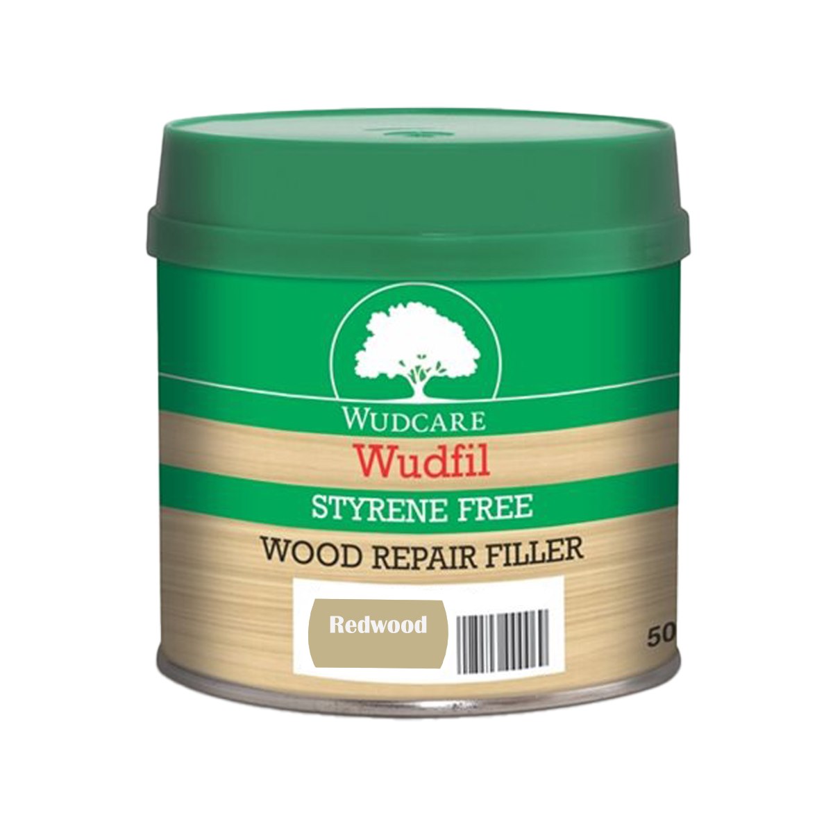 Wudcare Styrene Free Easy Stain Wudfil Wood Repair Filler Paste Redwood 500ml