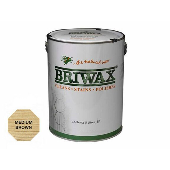 Briwax Original Natural Wax Polish Wood Furniture Cleans Stains All  Colours/Size