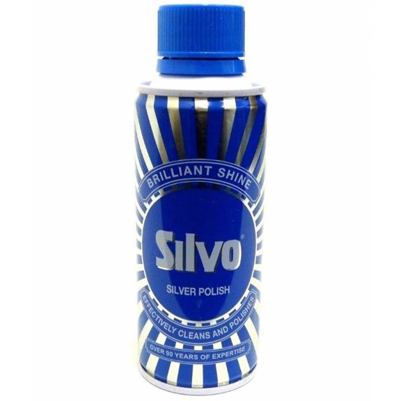 Silver Polish Silvo 250ml Cleans Restores Shines