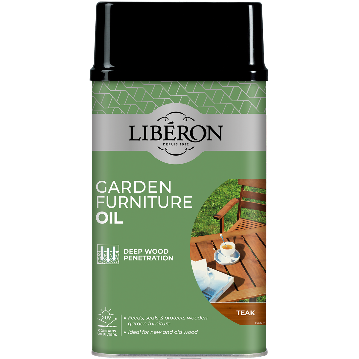 Liberon Teak Garden Furniture Oil 1 Litre