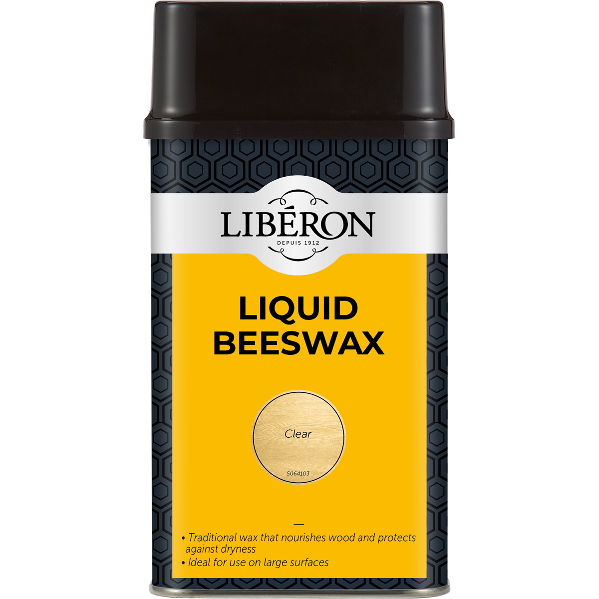 Liberon Liquid Beeswax with Pure Turpentine Clear 500ml