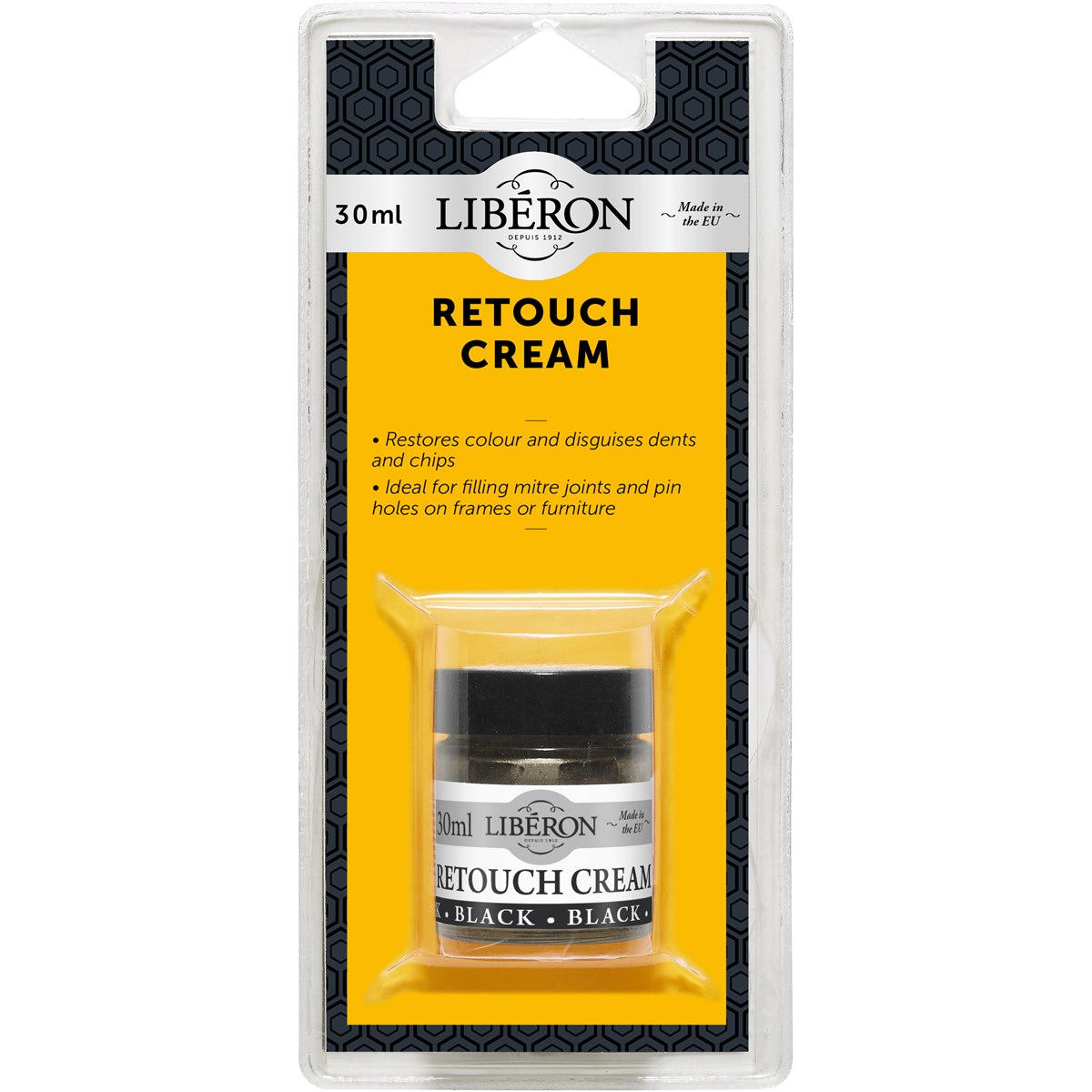 Liberon Retouch Cream Black 30ml