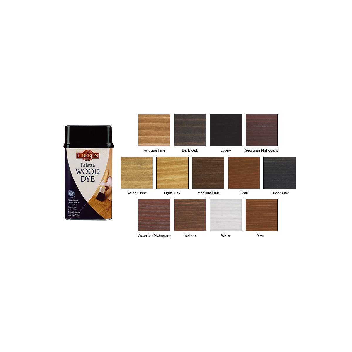 Liberon - Palette Wood Dye White 250ml 