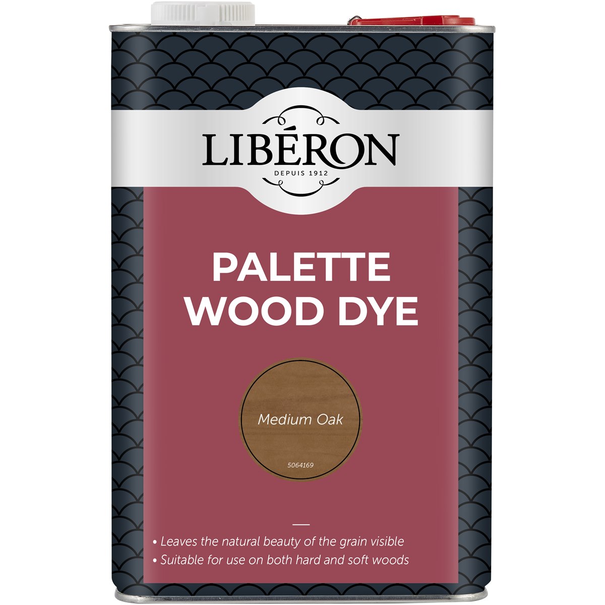 Liberon Palette Wood Dye Medium Oak 5 Litre