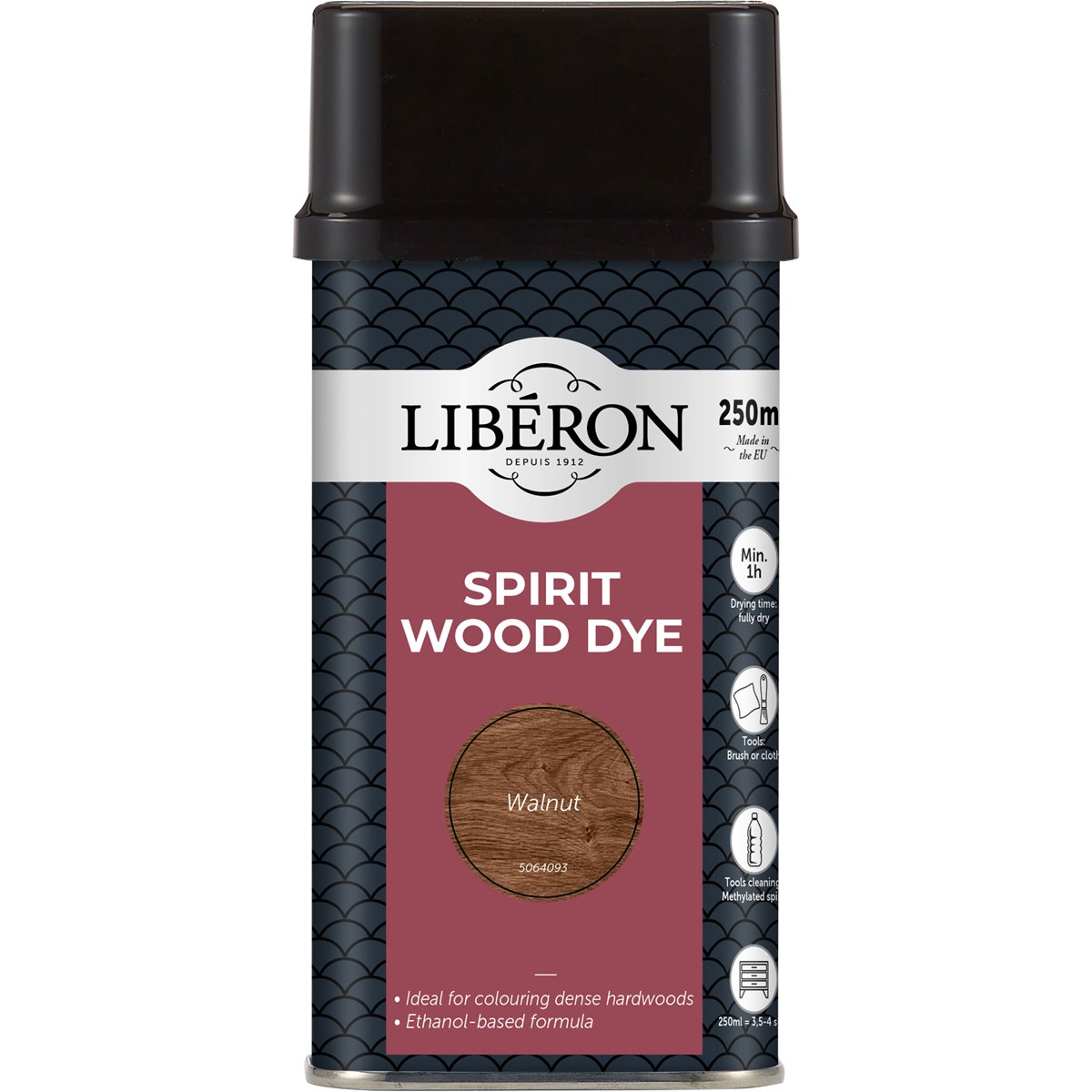 Liberon Spirit Wood Dye Walnut 250ml
