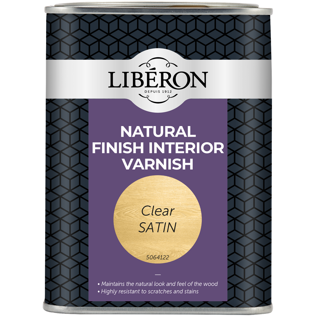 Liberon Natural Finish Interior Varnish Clear Satin 1 Litre