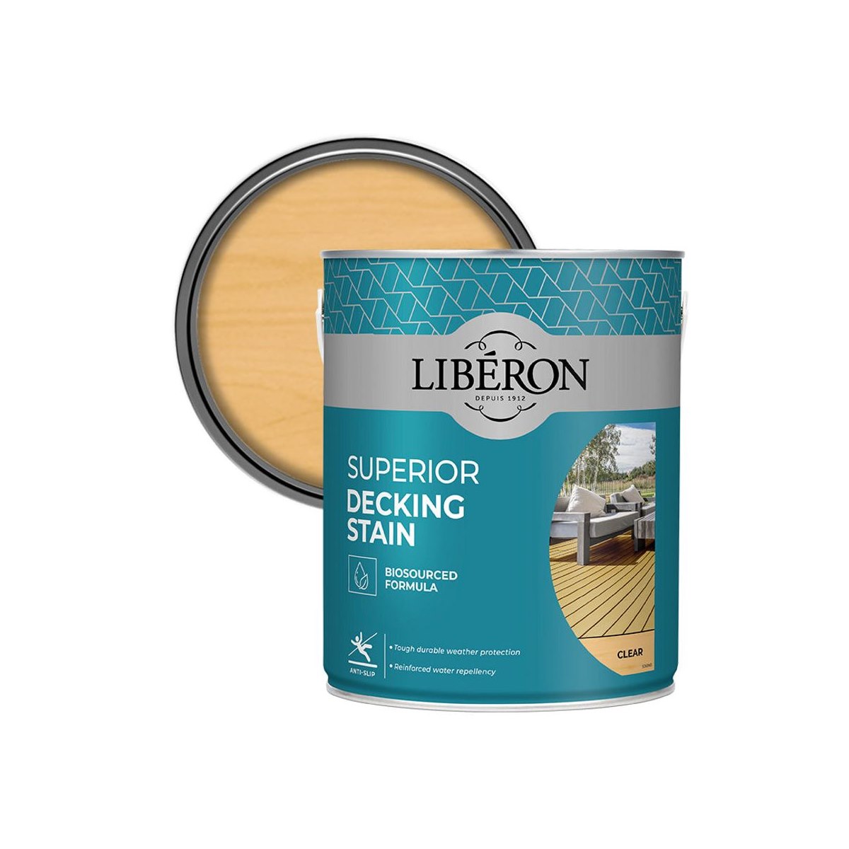 Liberon Superior Decking Stain Clear 2.5L
