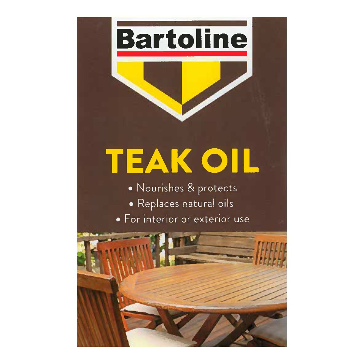 Where to Buy Bartoline Teak Oil
