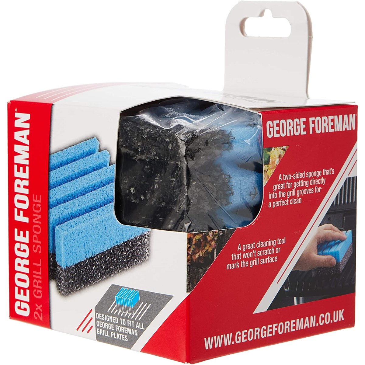 Pack of George Foreman Grill Cleaning Sponges