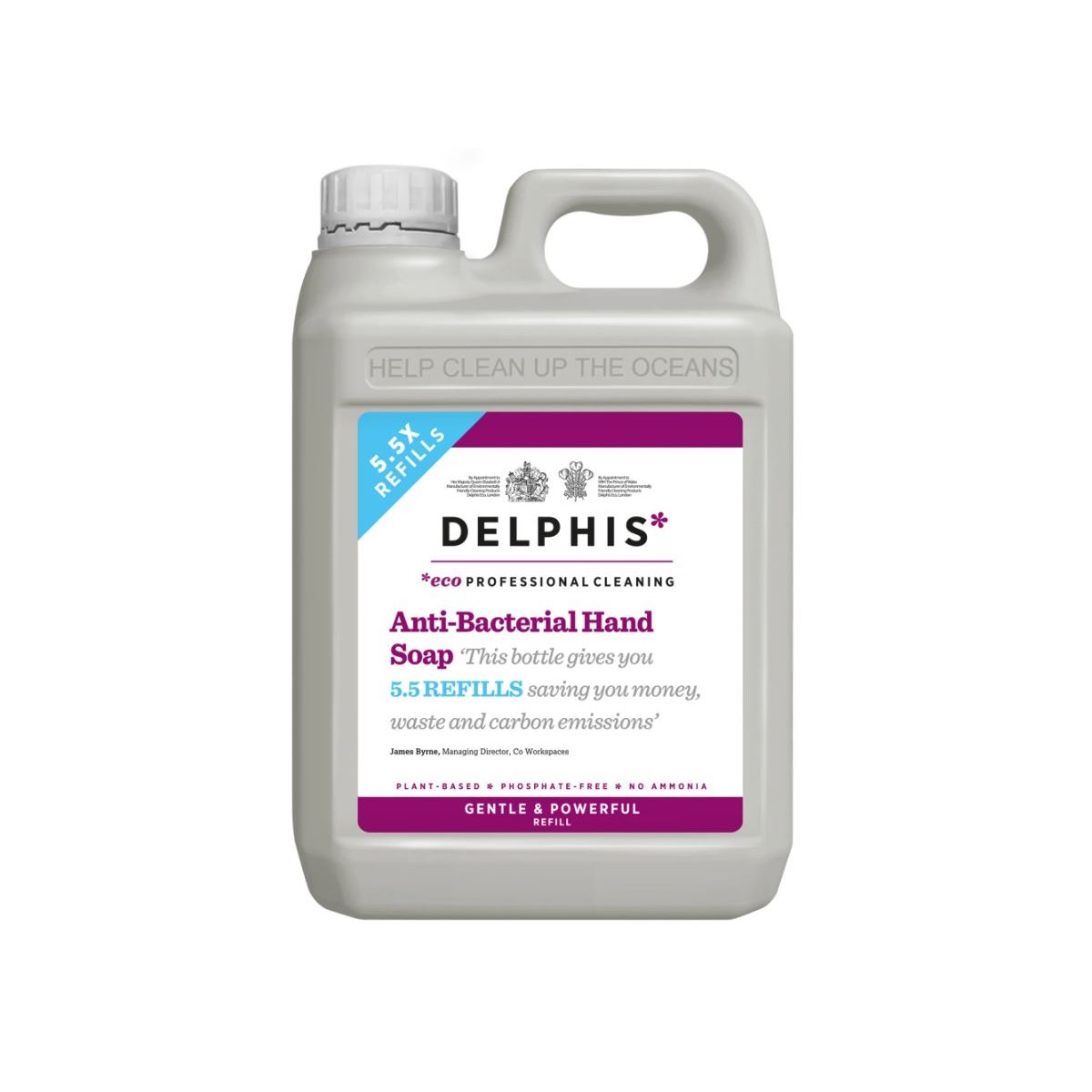 Delphis Anti Bacterial Hand Soap Refill 2L