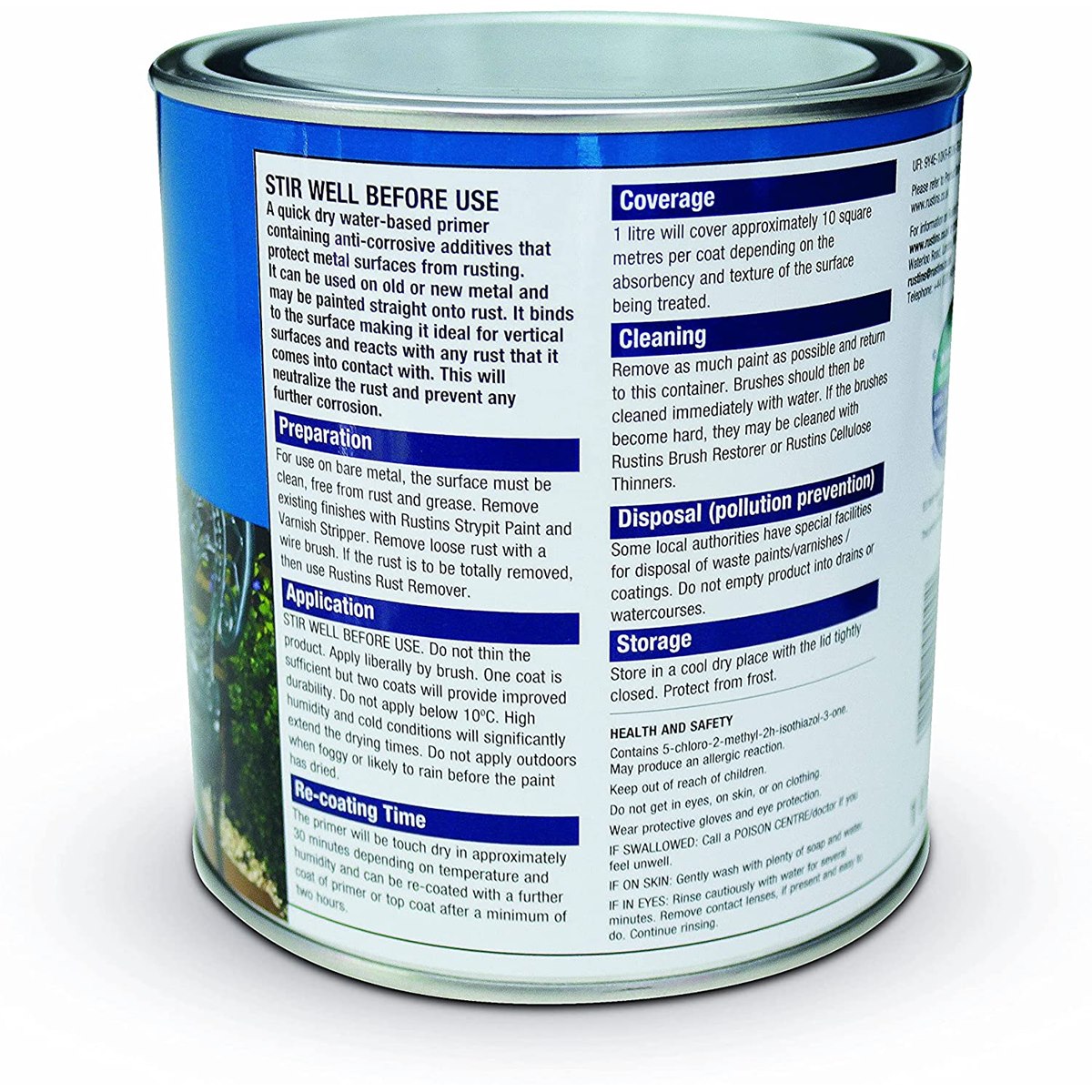 How to use Rustins Anti-Corrosion Metal Primer
