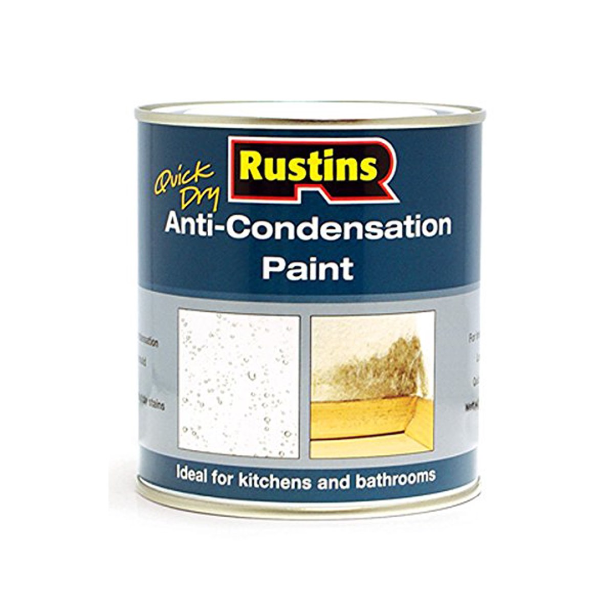 Rustins Quick Dry Anti-Condensation Paint Matt White 500ml