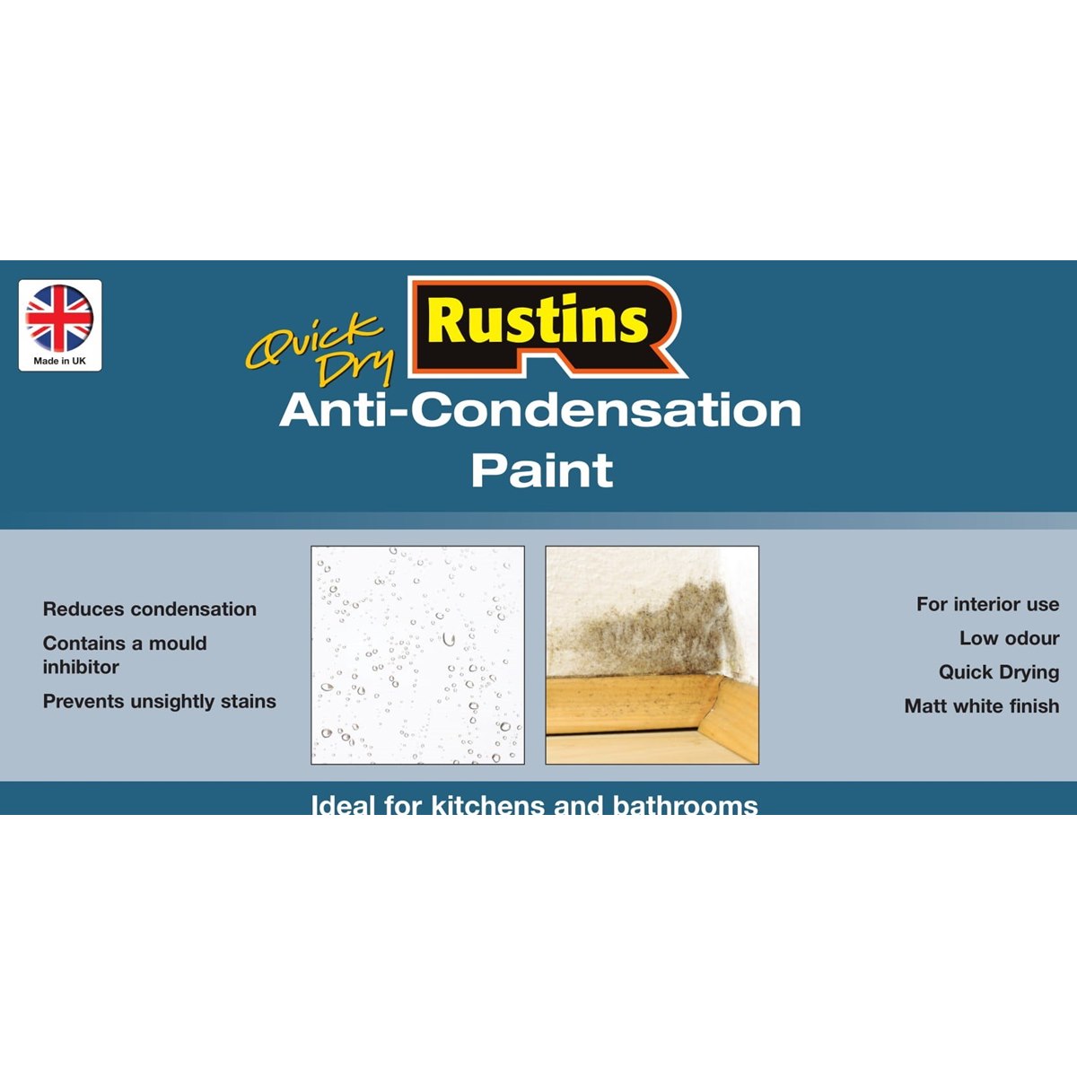 Anti Condensation Paint for Bathrooms