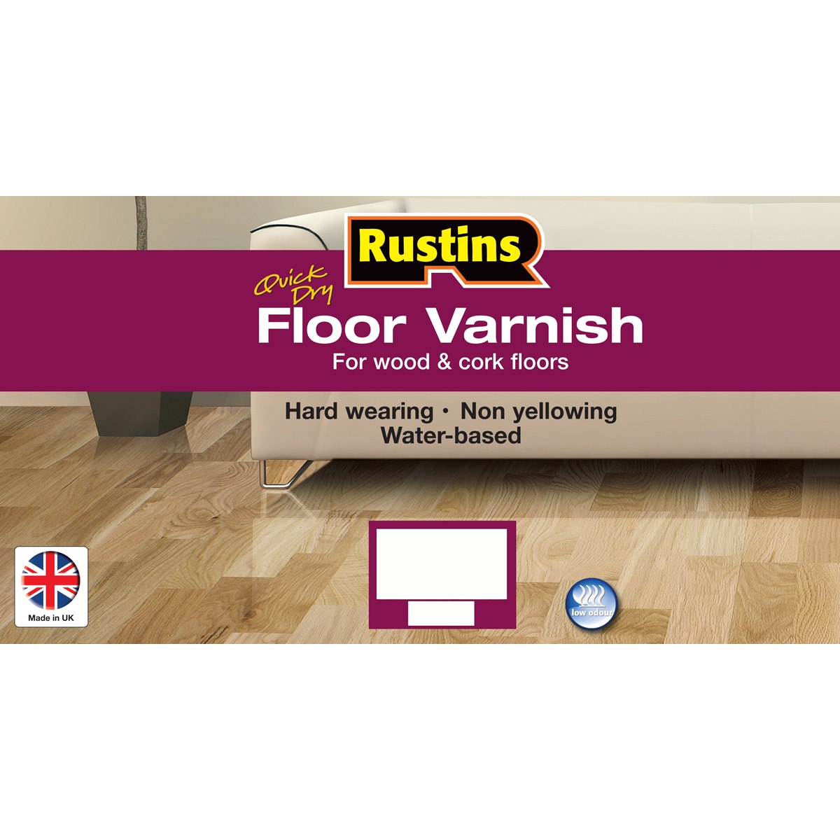 Rustins Gloss Floor Varnish