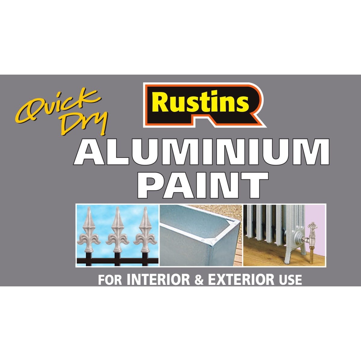 Rustins Aluminium Paint