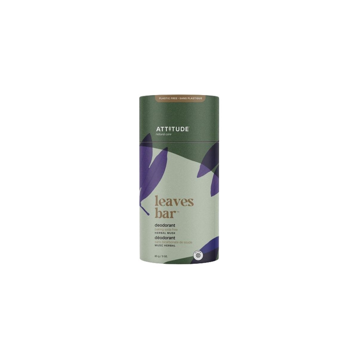 Deodorant Leaves Bar - Herbal Musk 85g