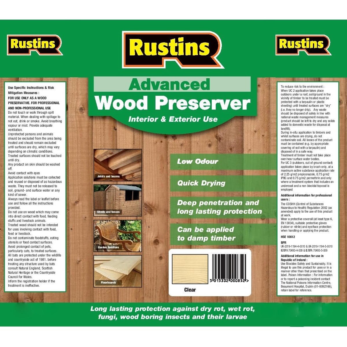 Rustins Wood Preserver