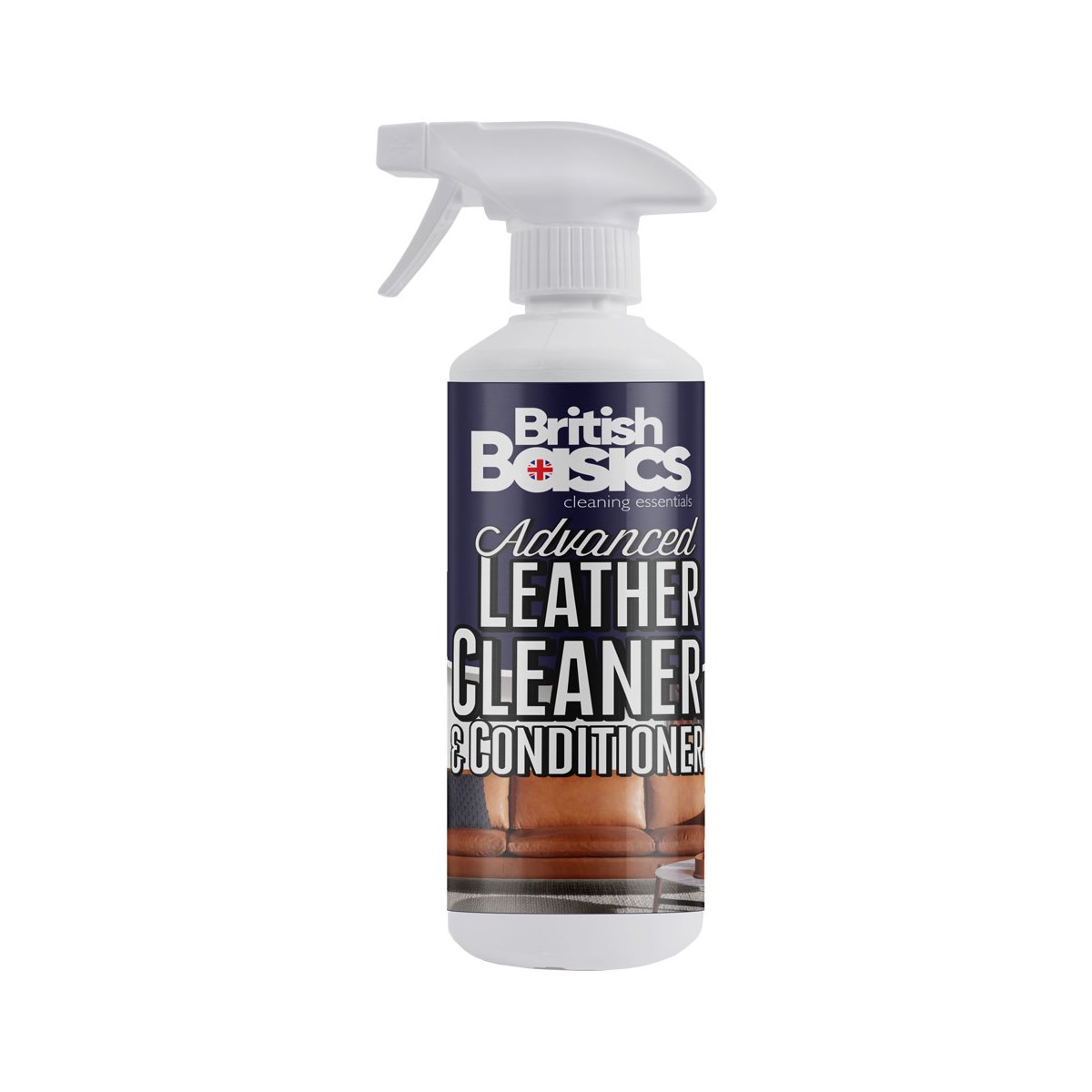 British Basic Advanced Leather Cleaner and Conditioner 500ml