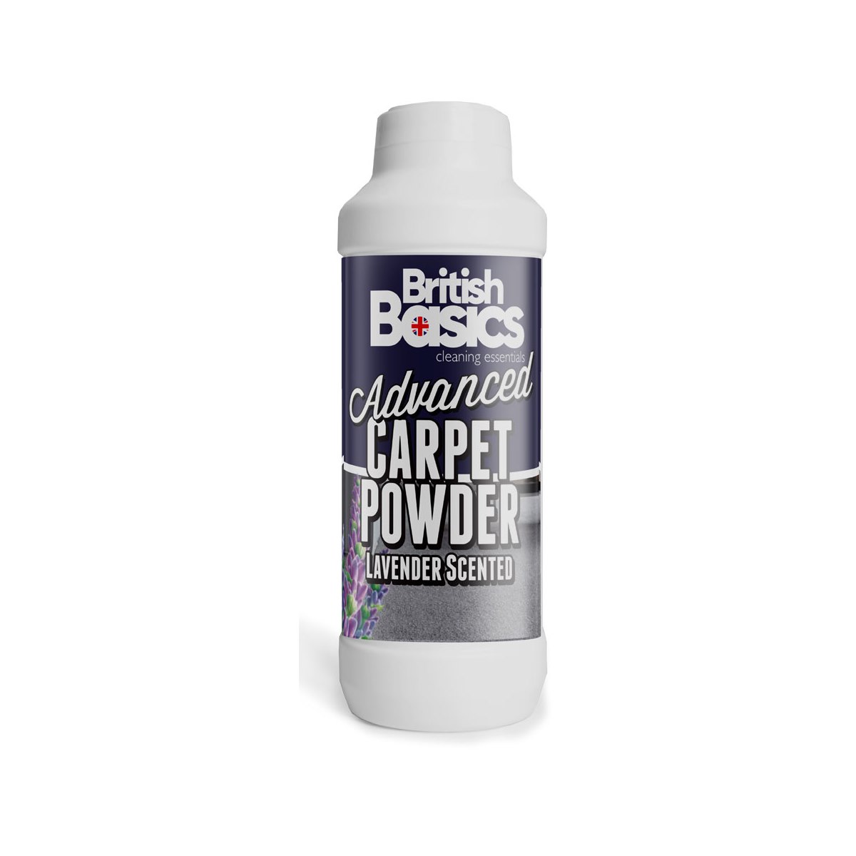 British Basics Carpet Cleaner Powder Lavender 600g