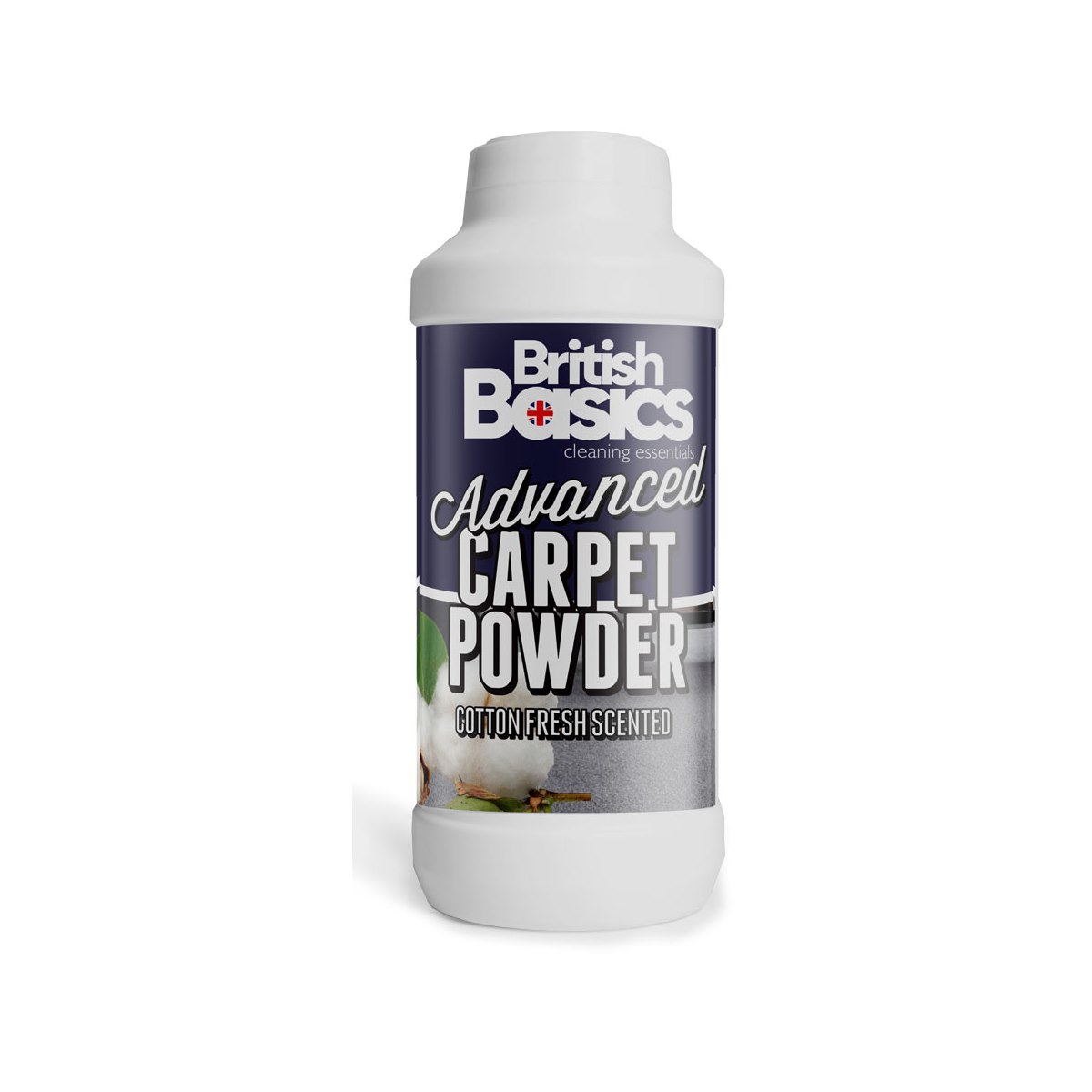 British Basics Carpet Cleaner Powder Cotton Fresh 600g