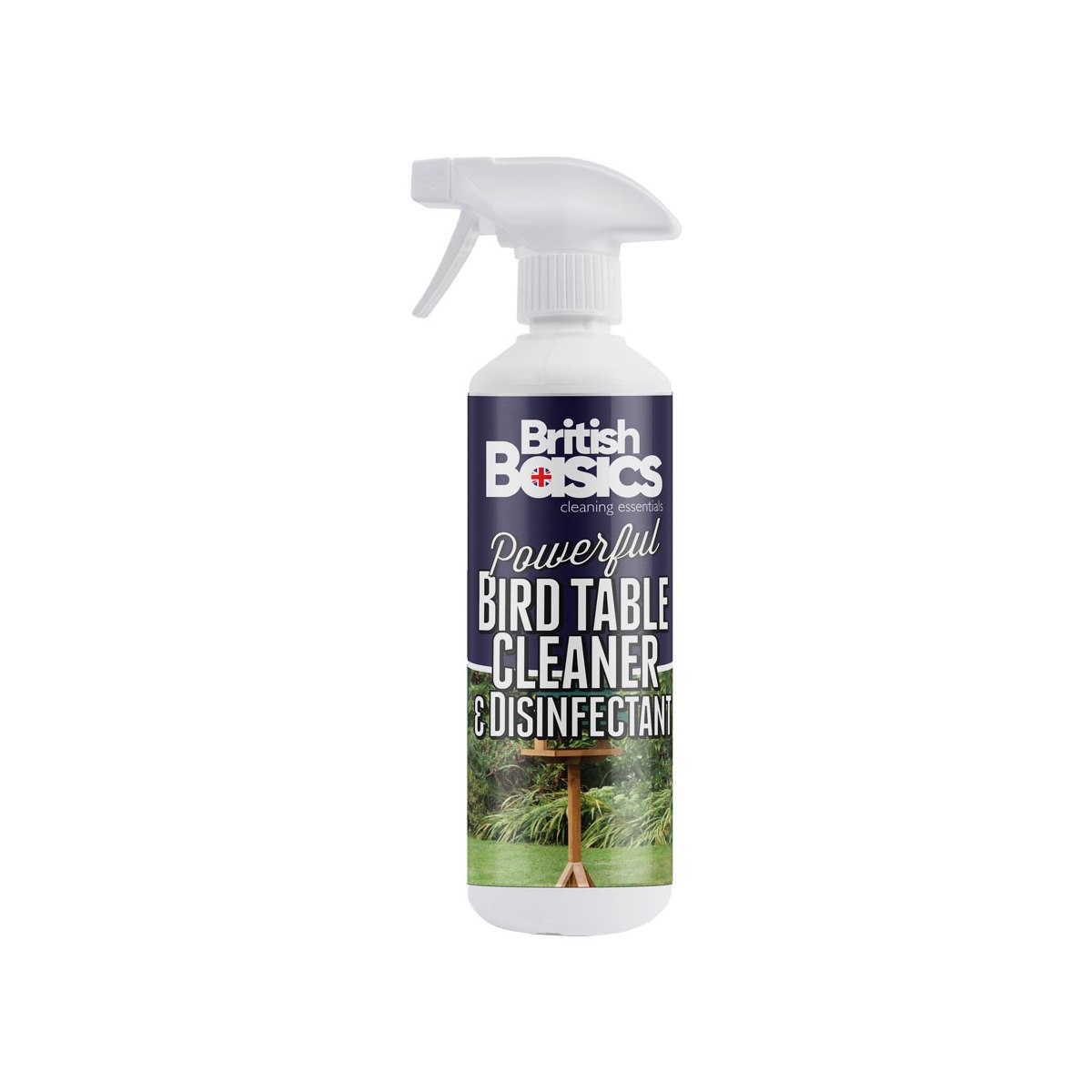 British Basics Powerful Bird Table Cleaner and Disinfectant 500ml