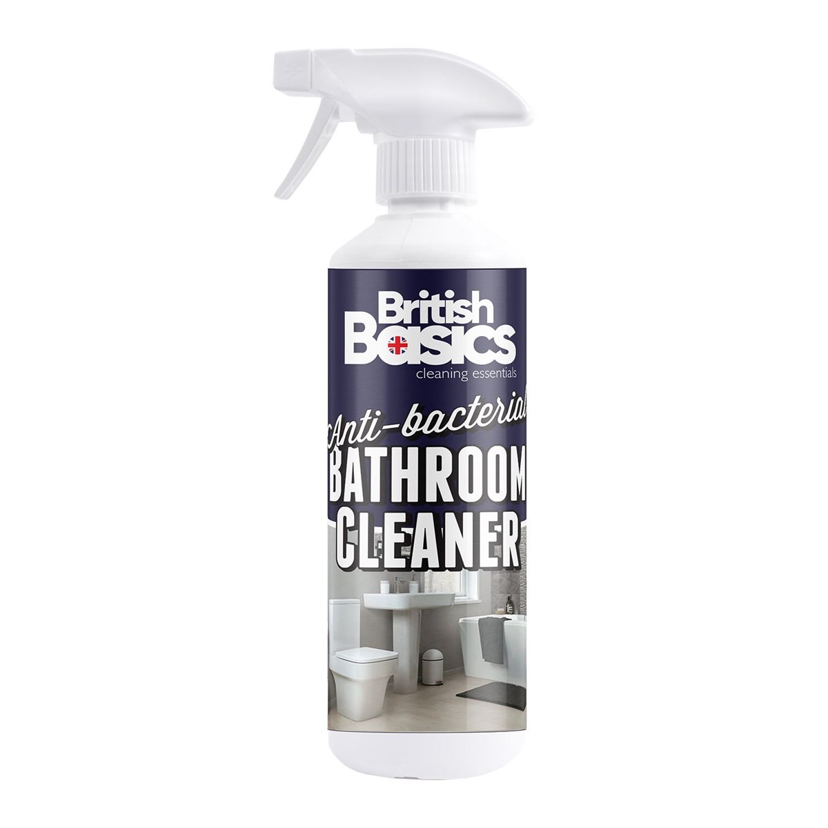 British Basics Anti-Bacterial Bathroom Cleaner Spray