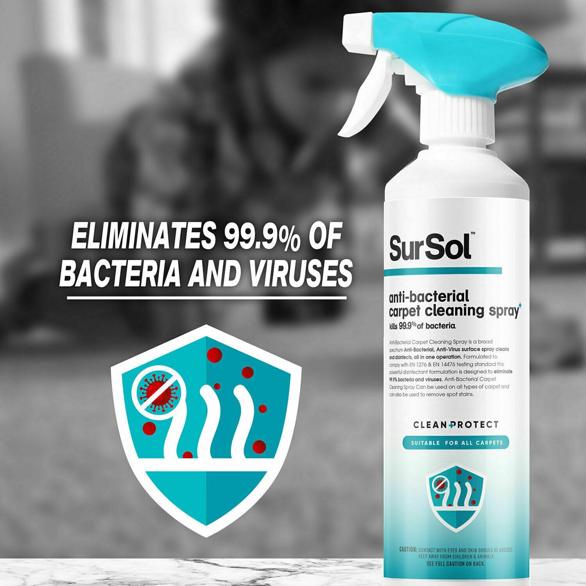 Anti-Bacterial Carpet Cleaning Spray