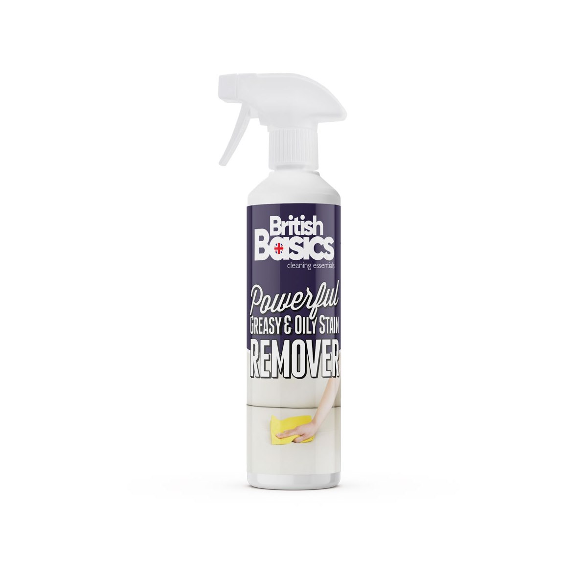 British Basics Powerful Greasy and Oily Stain Remover 500ml