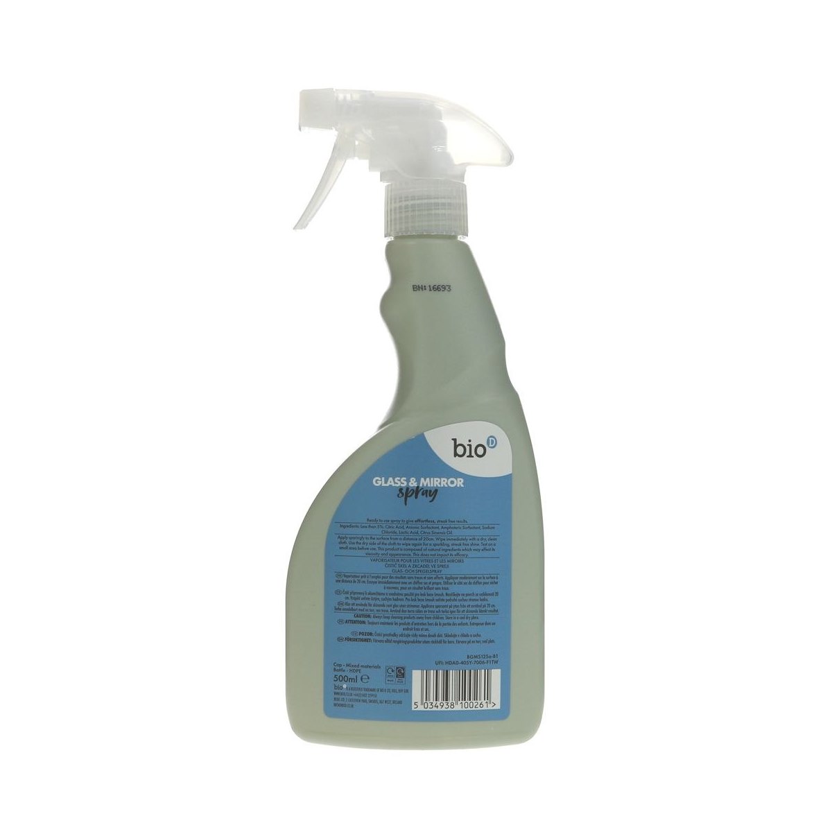 Bio-D Glass and Mirror Cleaner