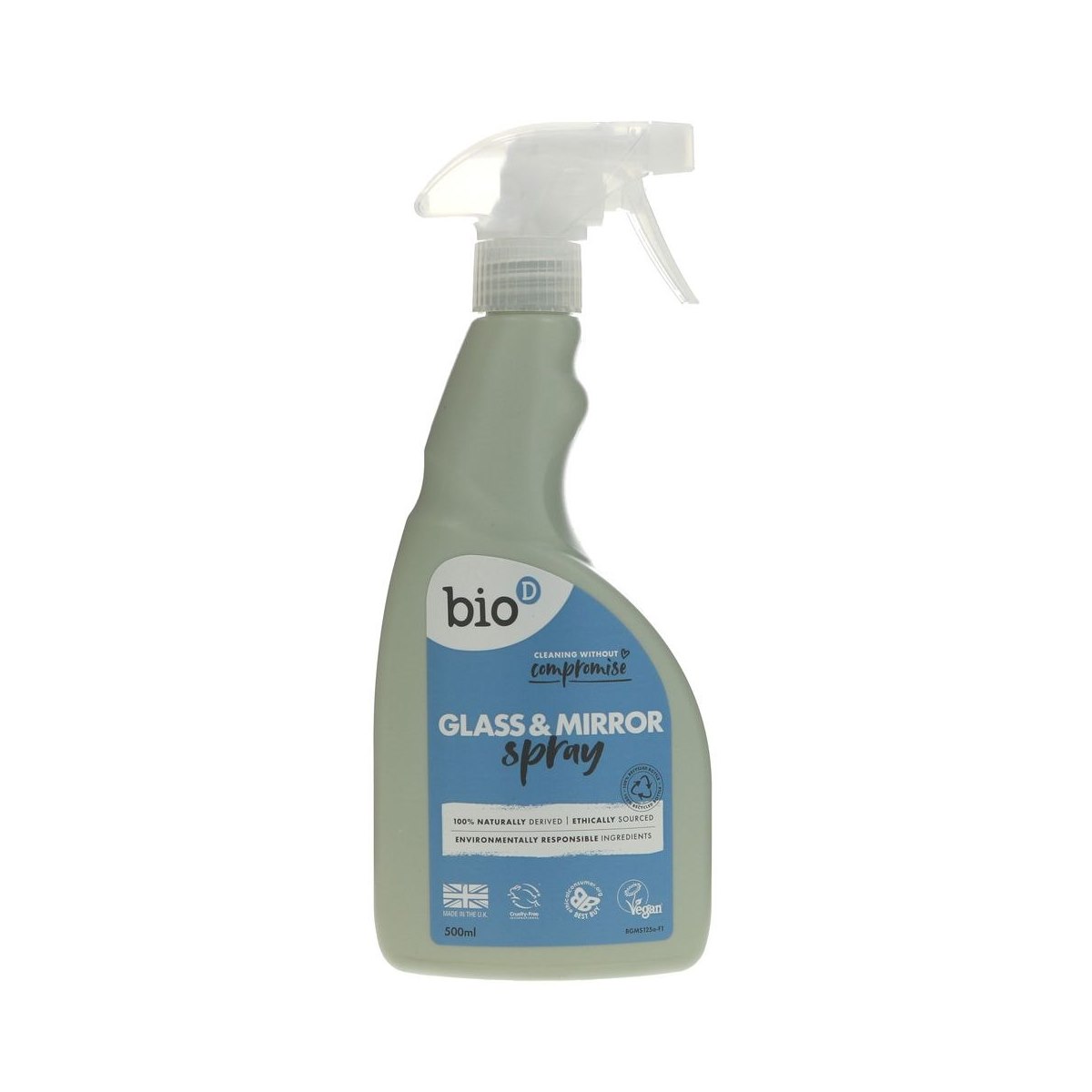 Bio-D Glass and Mirror Cleaner Spray 500ml
