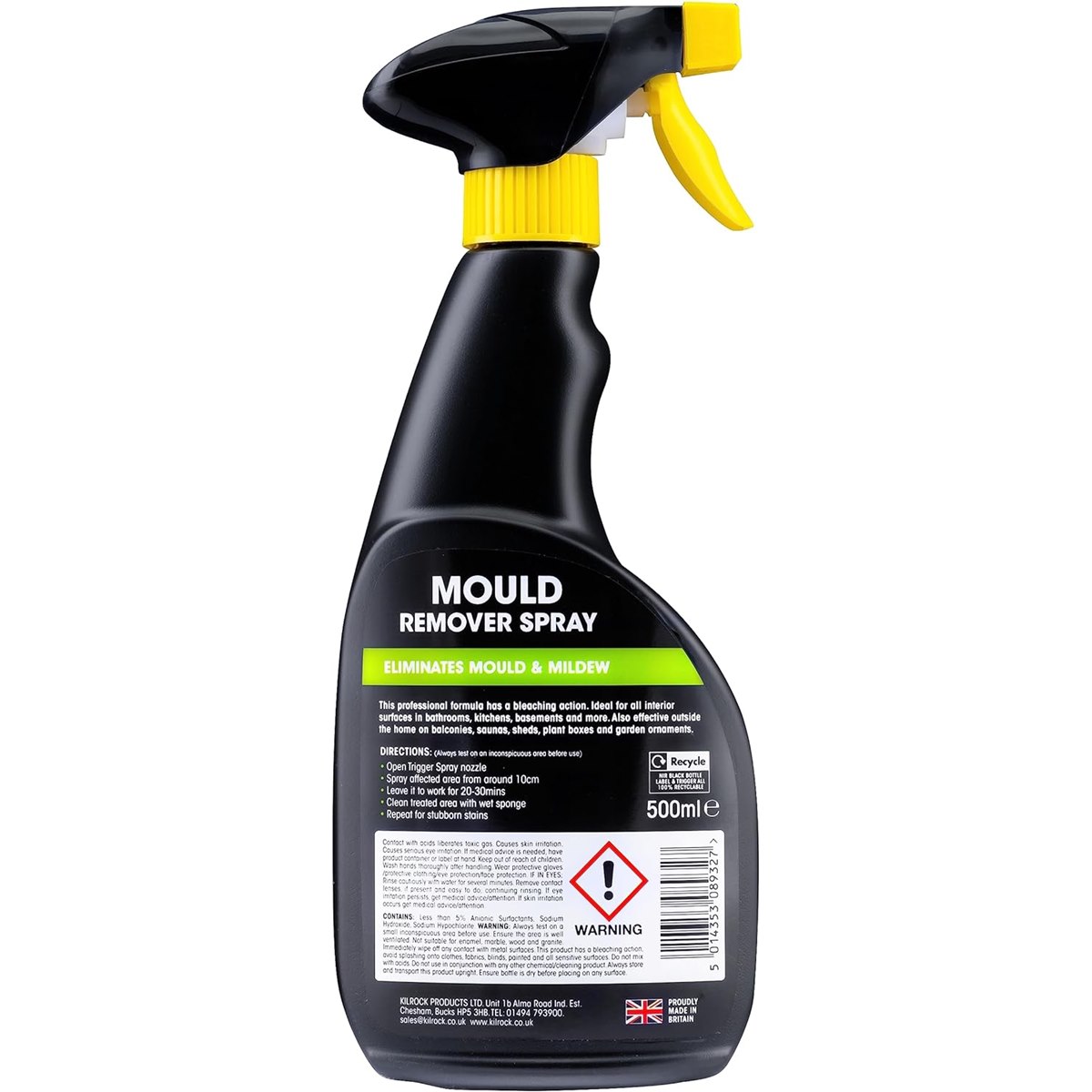Kilrock Mould Remover Spray Instructions