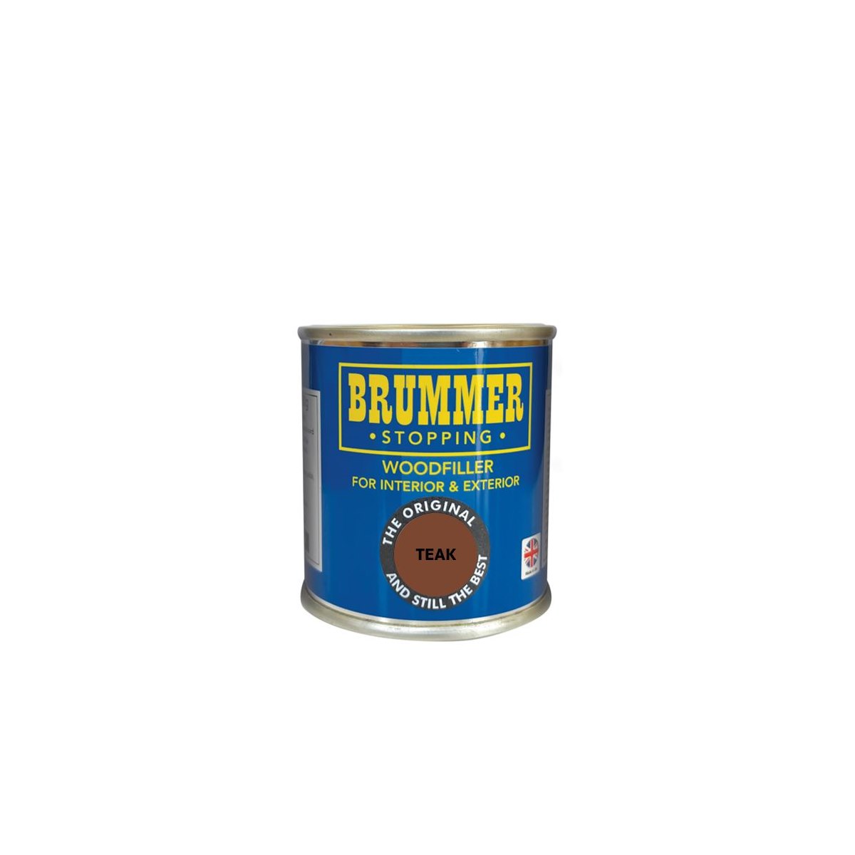 Brummer Woodfiller for Interior and Exteior Use Teak 250g