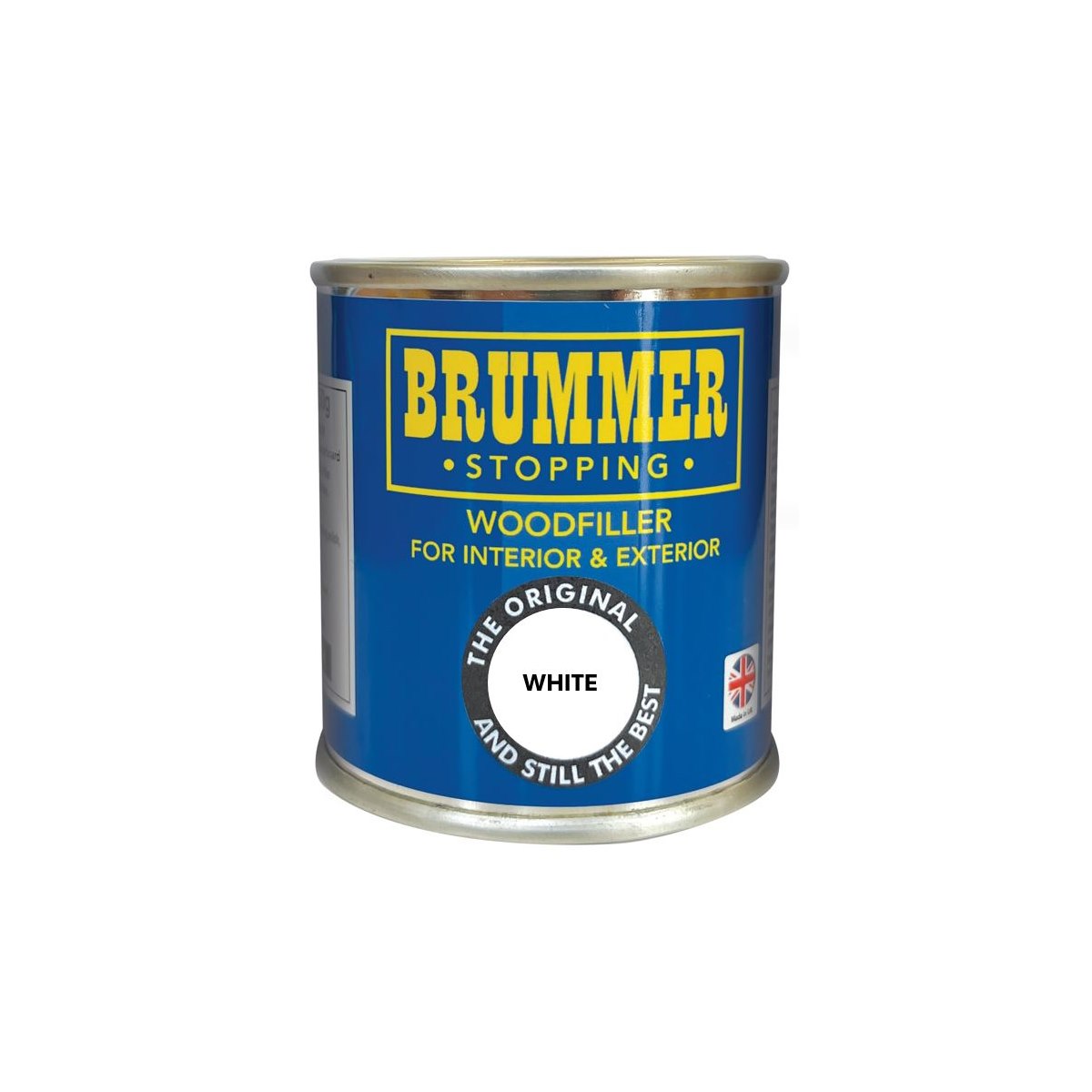 Brummer Woodfiller for Interior and Exteior Use White 700g