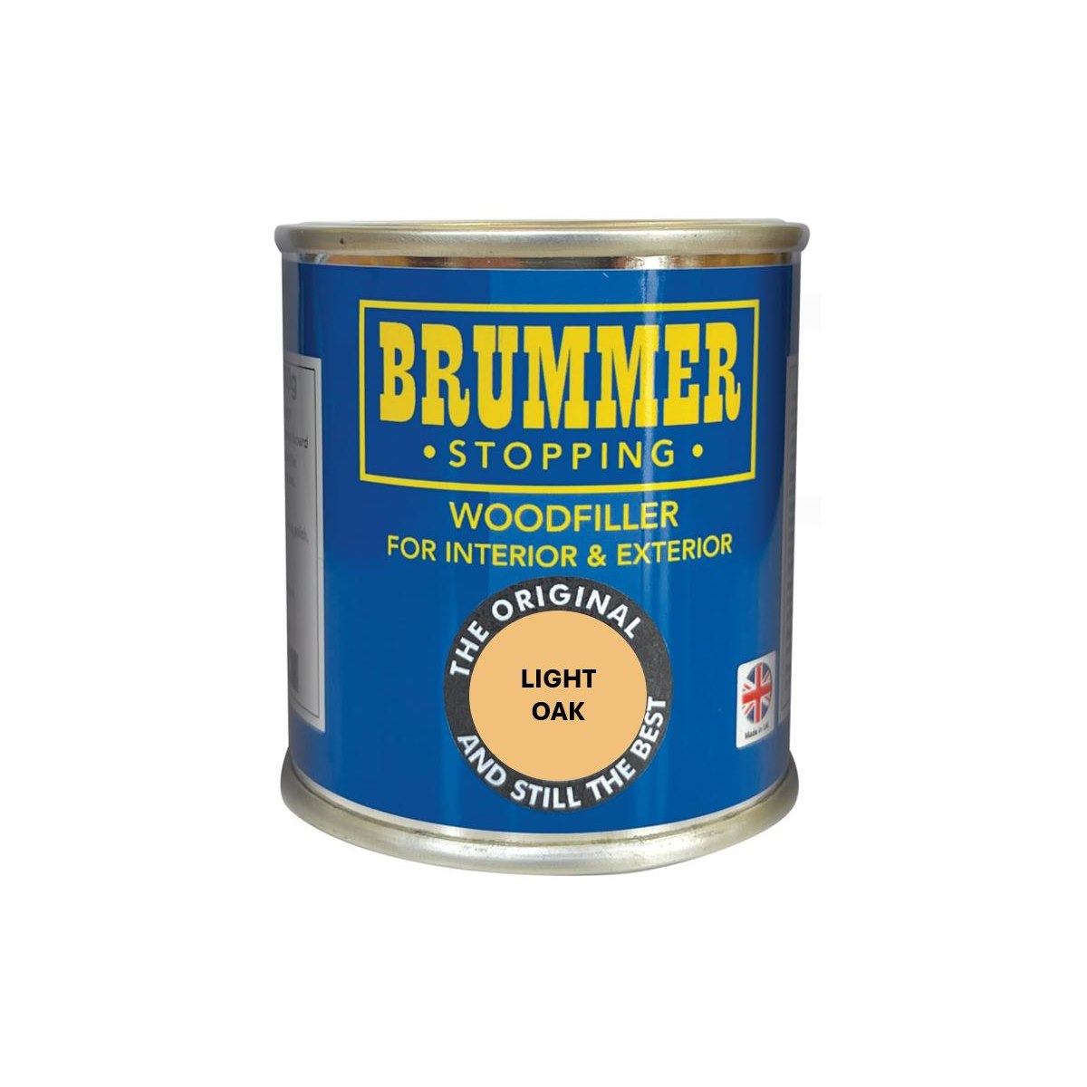 Brummer Woodfiller for Interior and Exteior Use Light Oak 700g