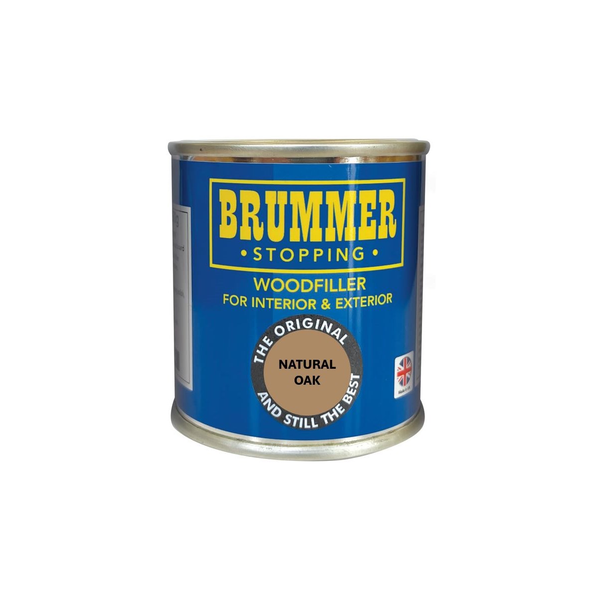 Brummer Woodfiller for Interior and Exteior Use Natural Oak 700g