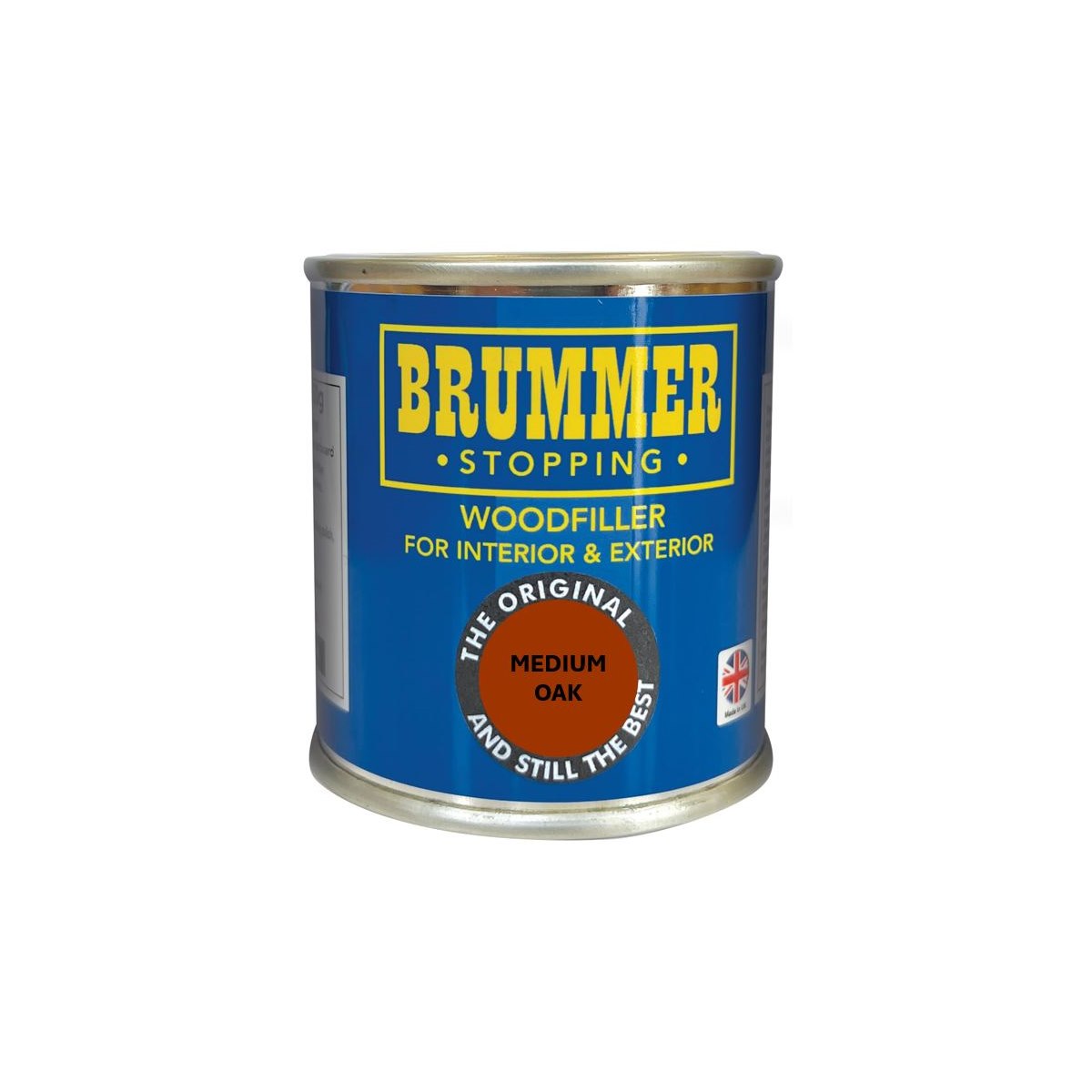 Brummer Woodfiller for Interior and Exteior Use Medium Oak 700g