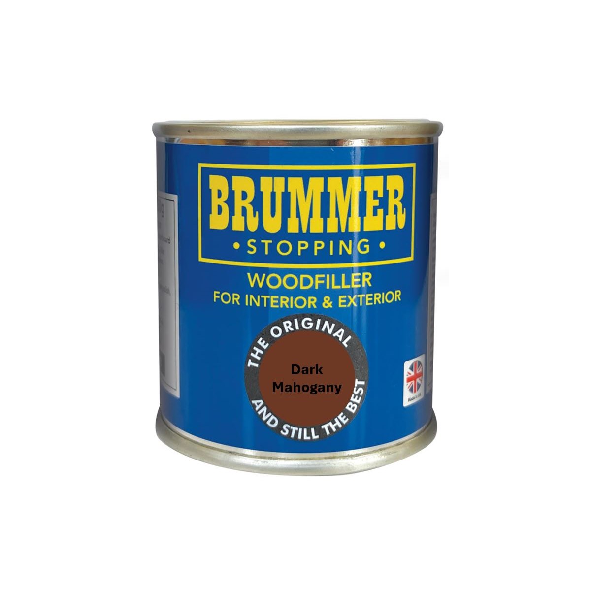 Brummer Woodfiller for Interior and Exteior Use Dark Mahogany 700g