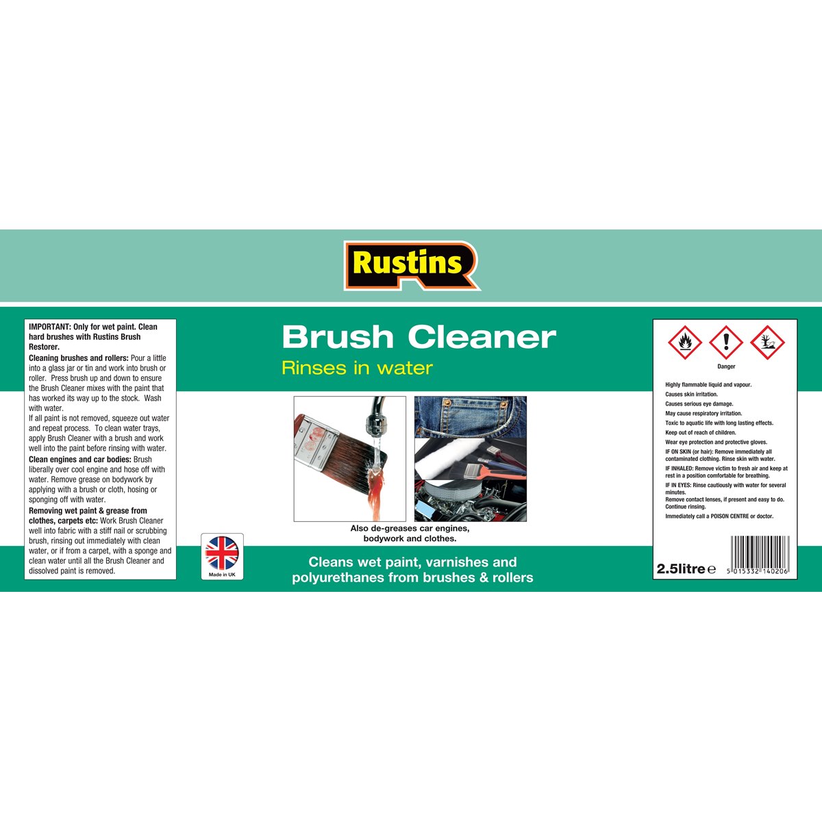 Where to Buy Rustins Brush Cleaner