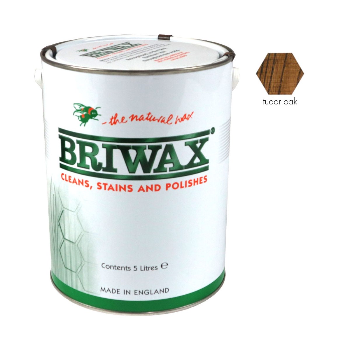 Briwax Tudor Oak Polish 5 L:itre