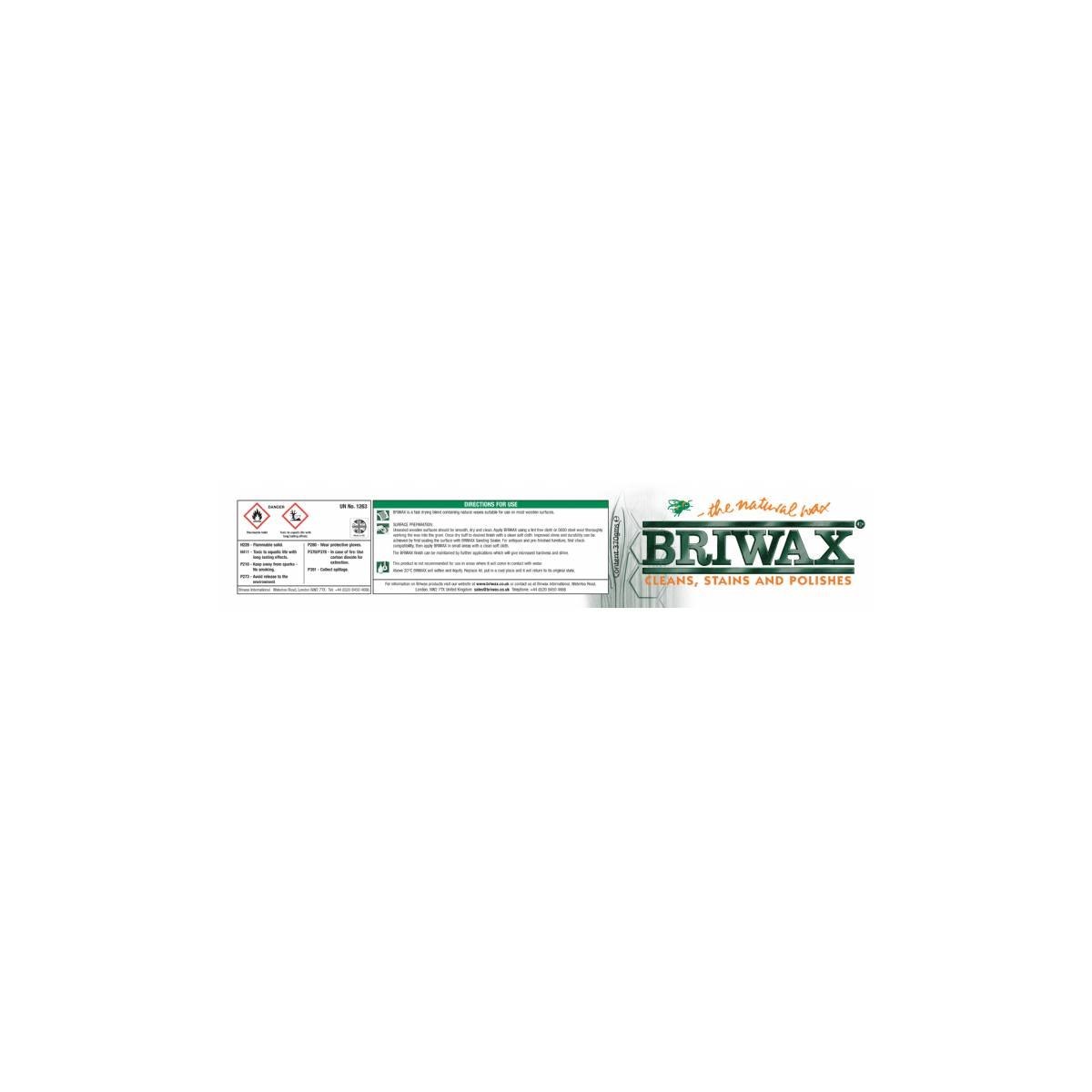 Briwax Toluene Free Wax Polish 