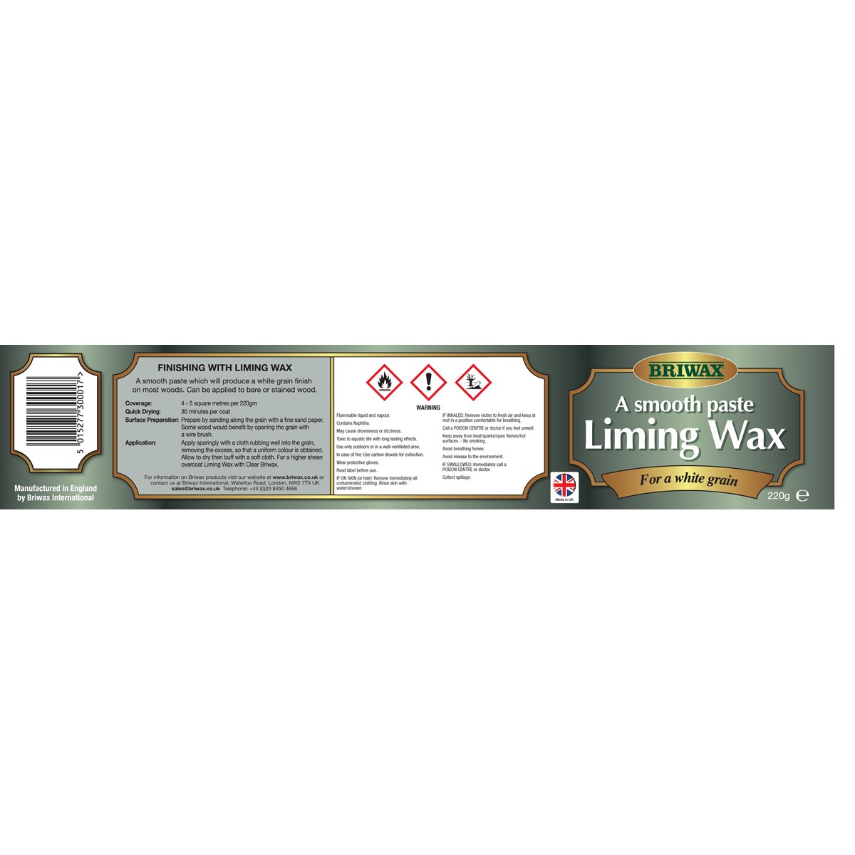 Briwax Liming Wax 