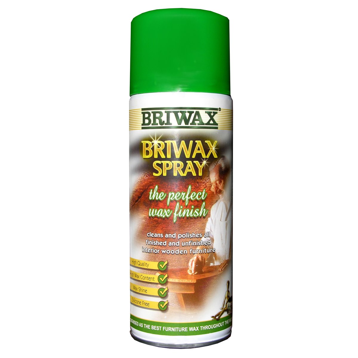 Briwax Wax Furniture Polish Spray 400ml