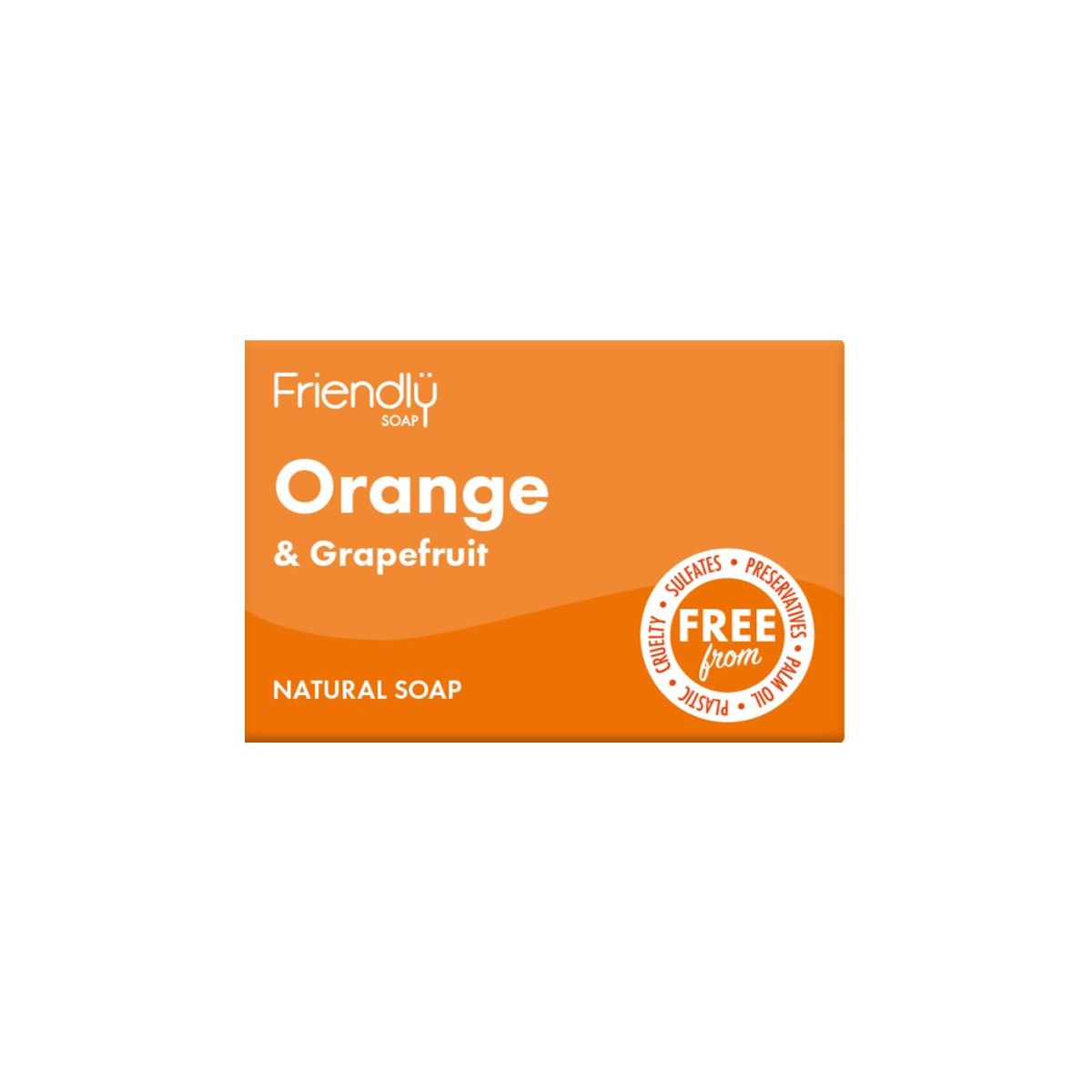 Friendly Soap Orange and Grapefruit - Natural Soap 95g